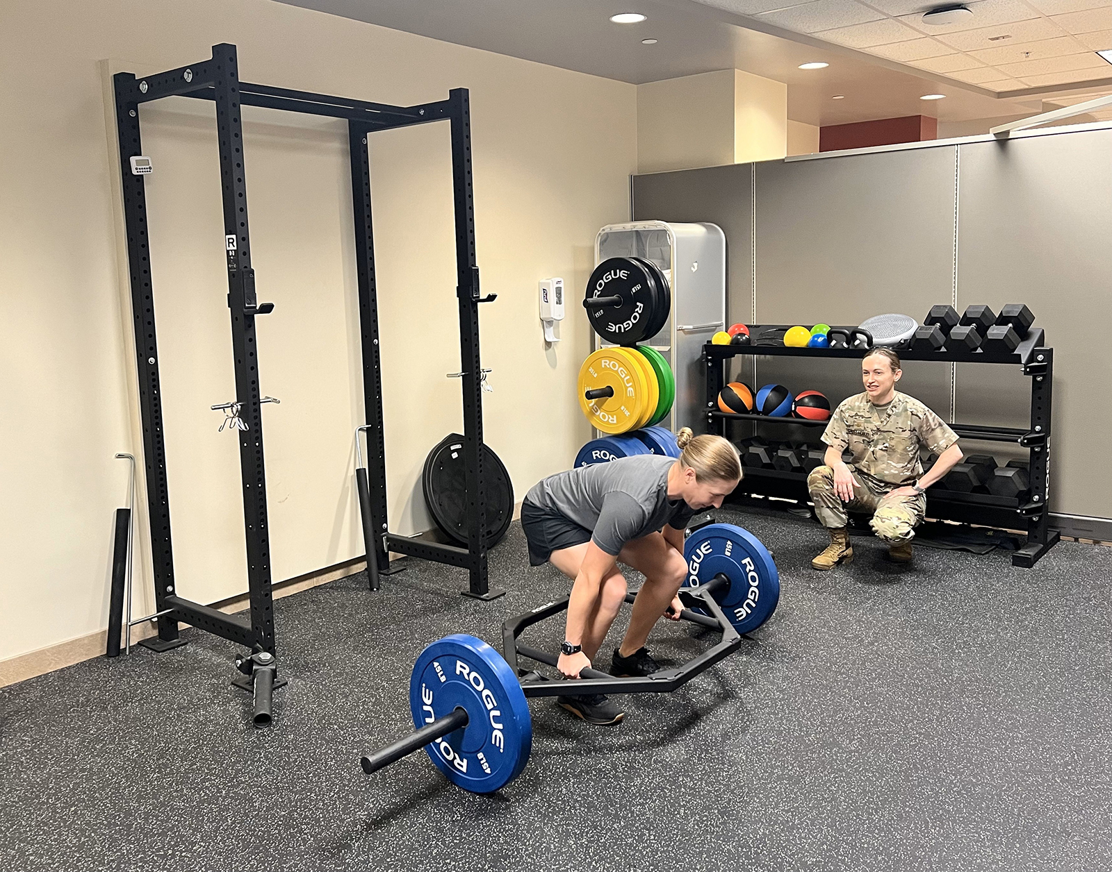 Army-Baylor OMPT Students Learning