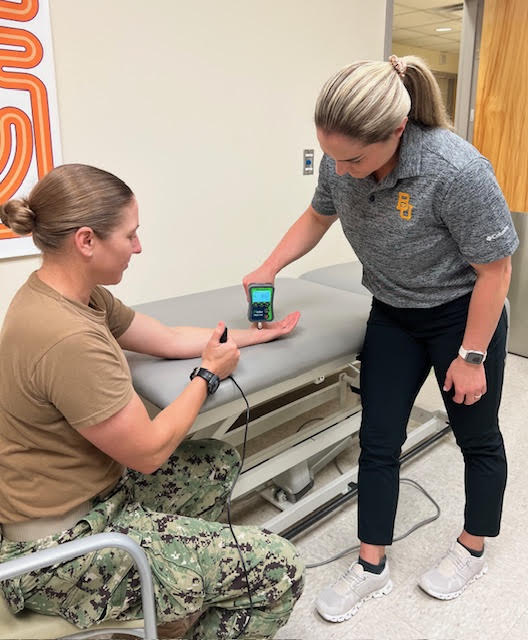 Army-Baylor OMPT Students Learning