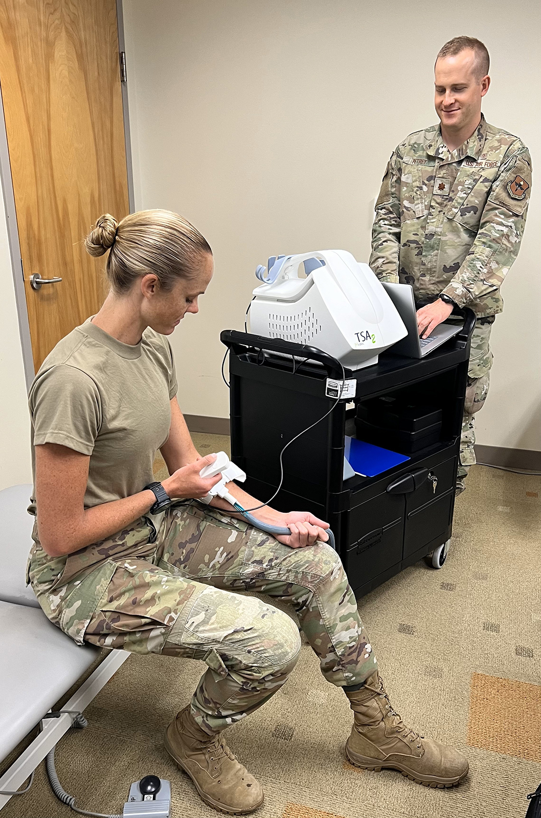 Army-Baylor OMPT Students Learning