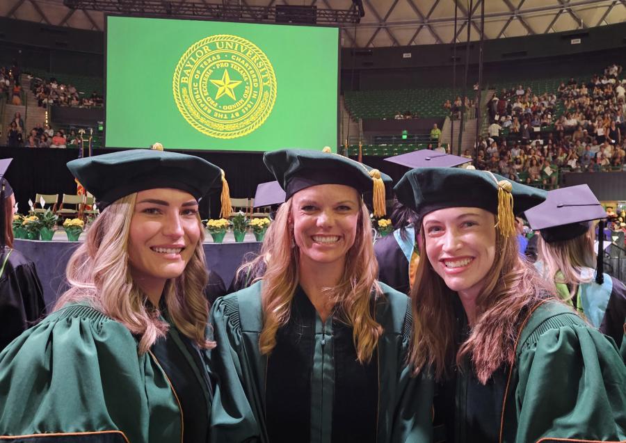 Army-Baylor OMPT Students at Graduation